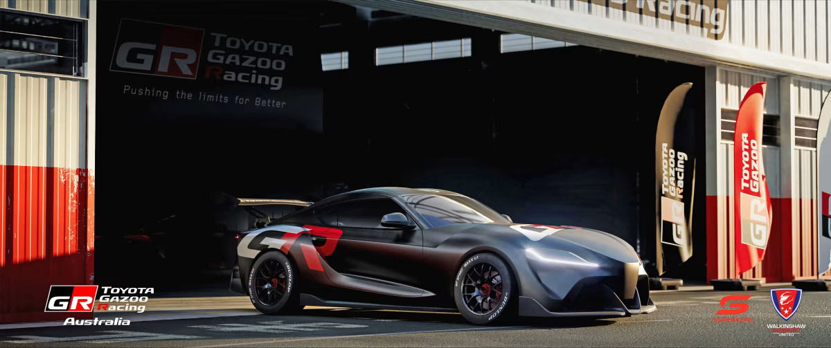 Toyota GR Supra Supercar render