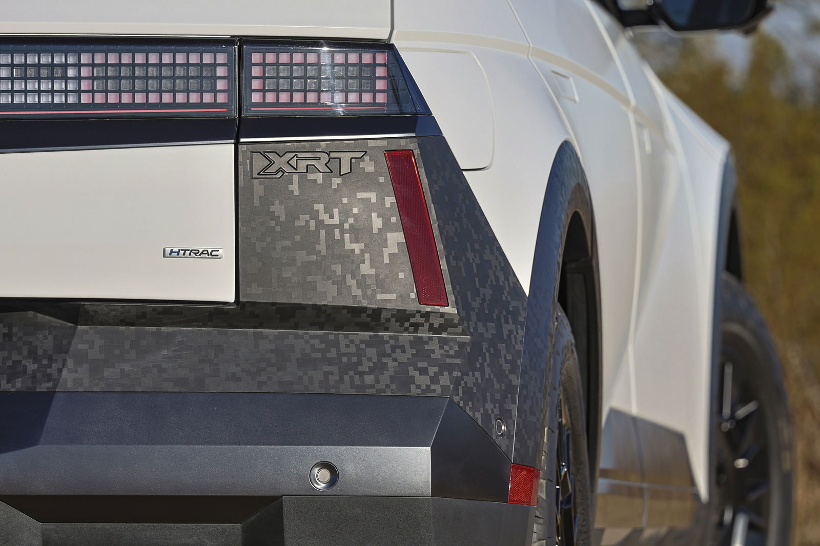 Hyundai Ioniq 5 XRT - rear detail