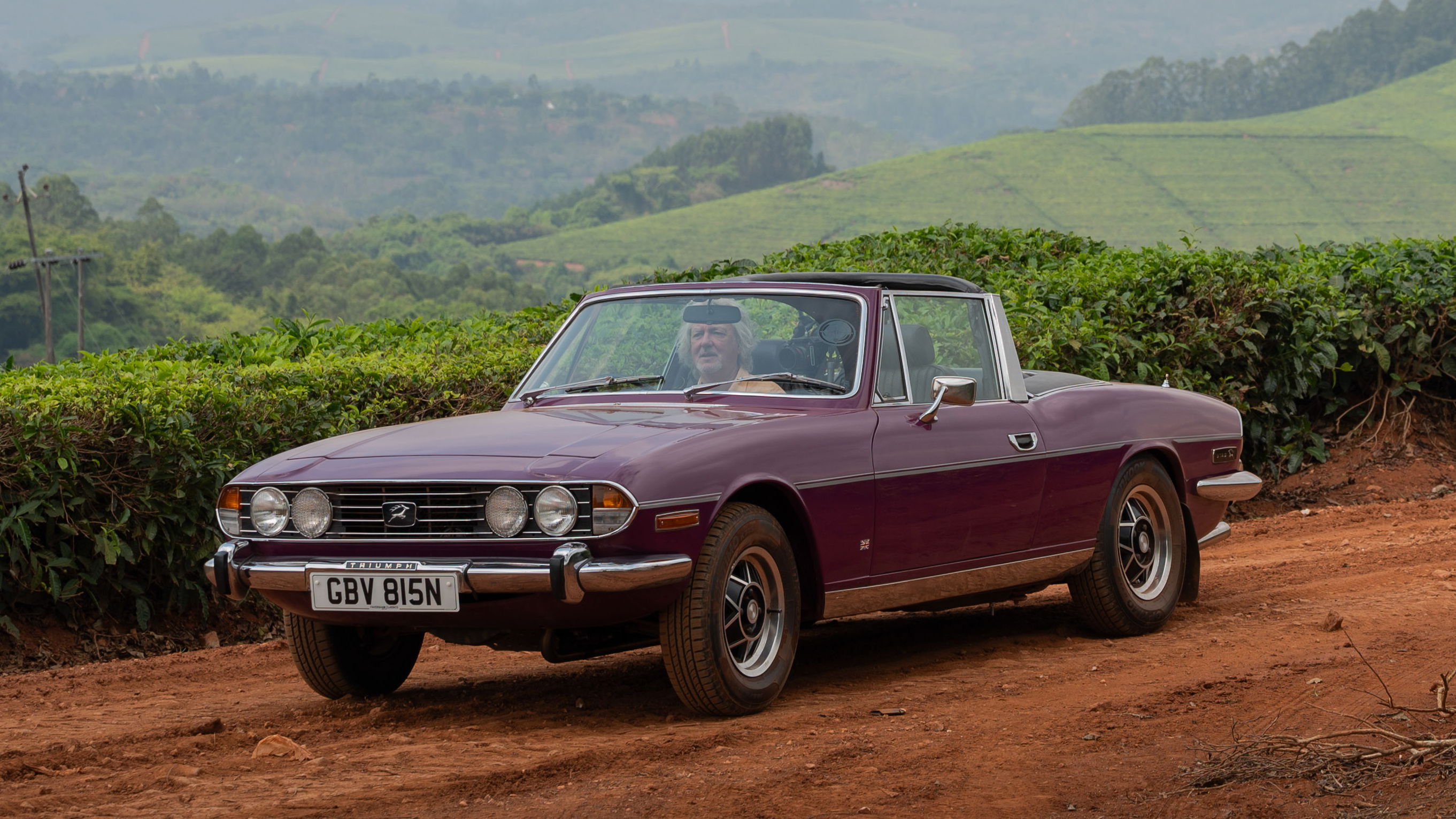 James May's Triumph Stag in The Grand Tour: One For The Road