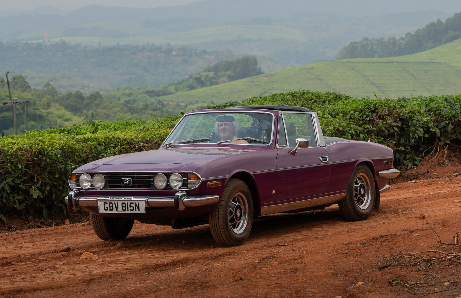 James May's Triumph Stag in The Grand Tour: One For The Road