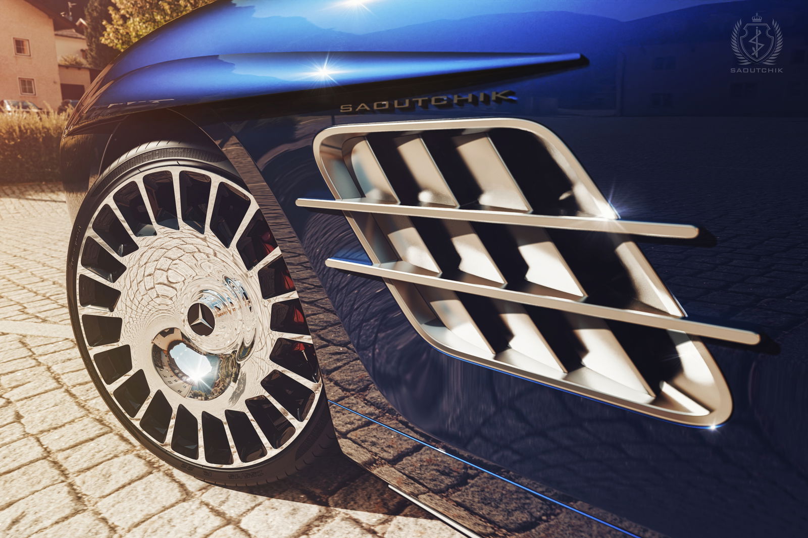 Saoutchik 300GTC - wheel detail