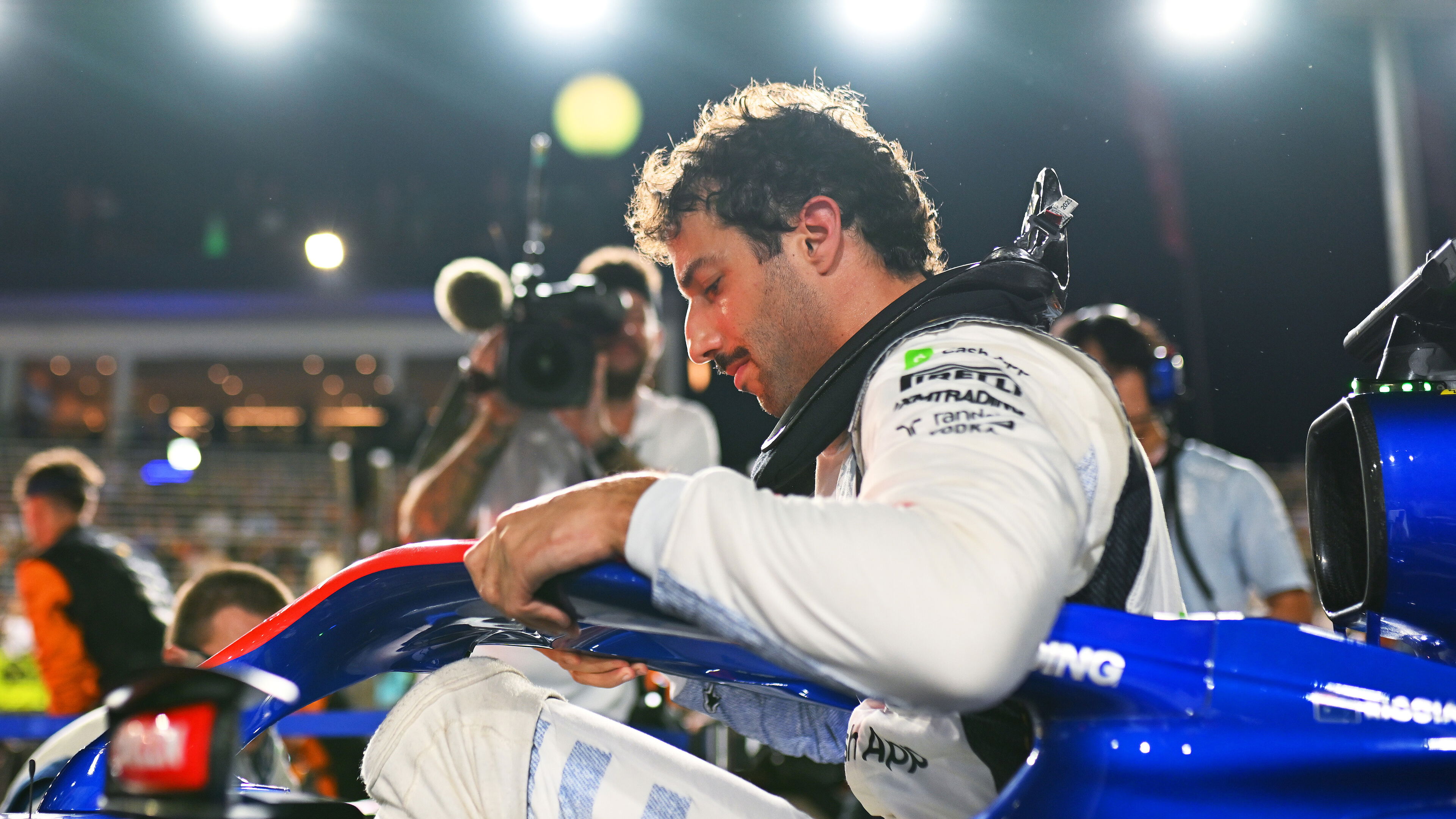 Daniel Ricciardo at the 2024 Singapore Grand Prix
