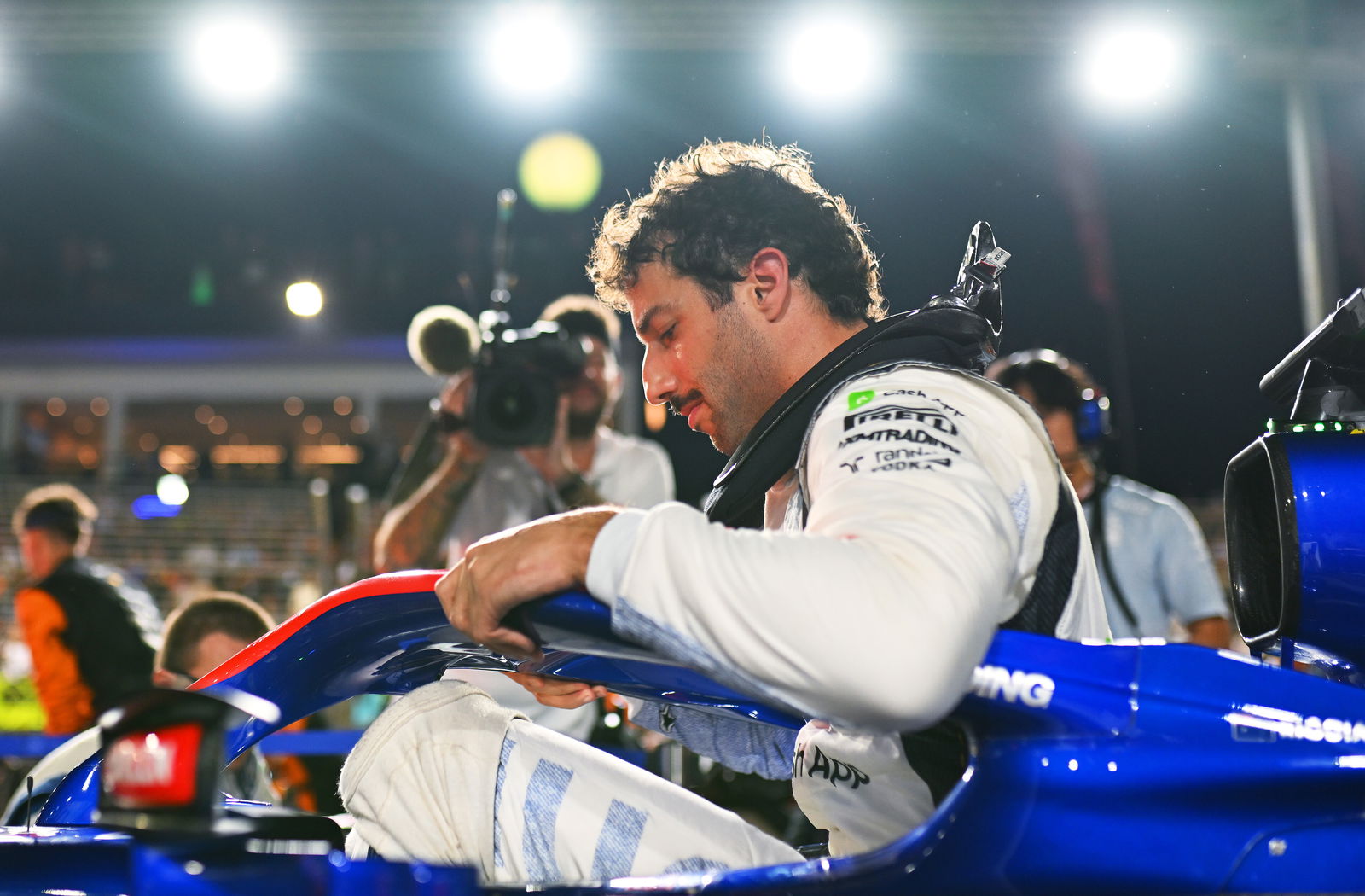Daniel Ricciardo at the 2024 Singapore Grand Prix
