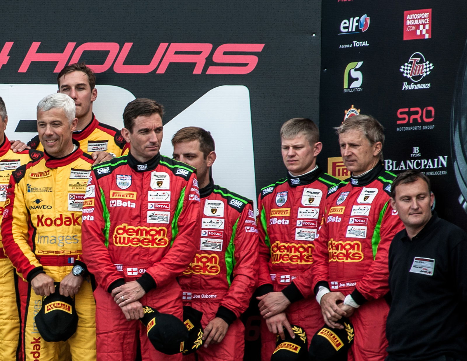 Phil Keen; third from right
