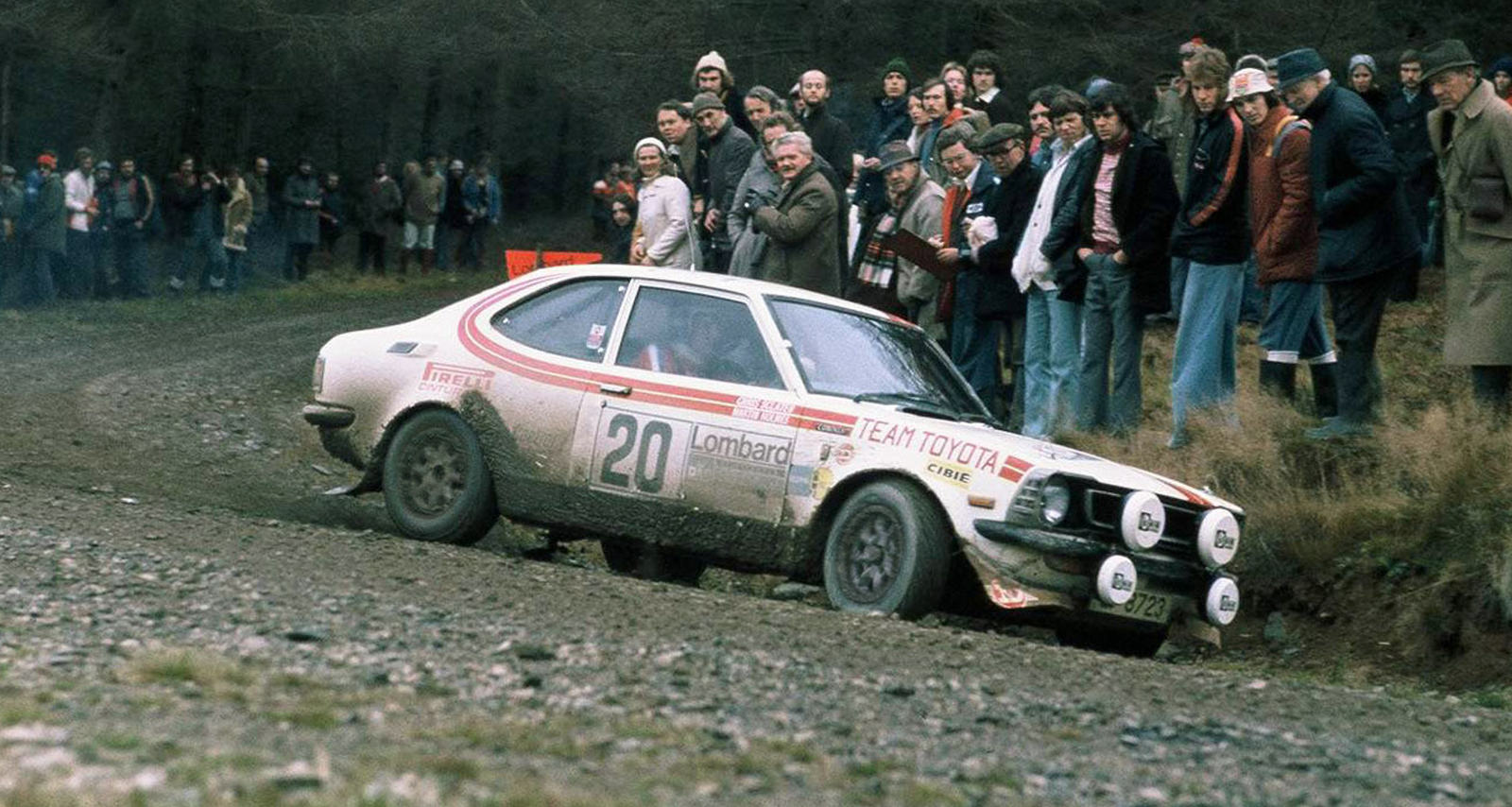 1973 Toyota Corolla Coupe rally car