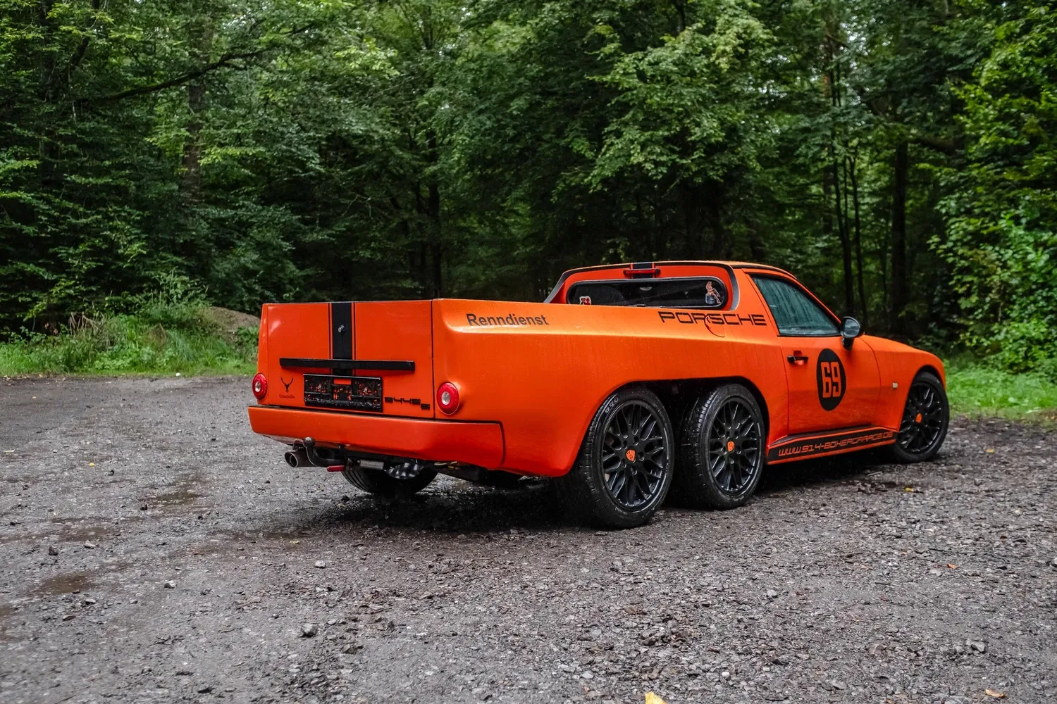 Porsche 944 pickup - rear