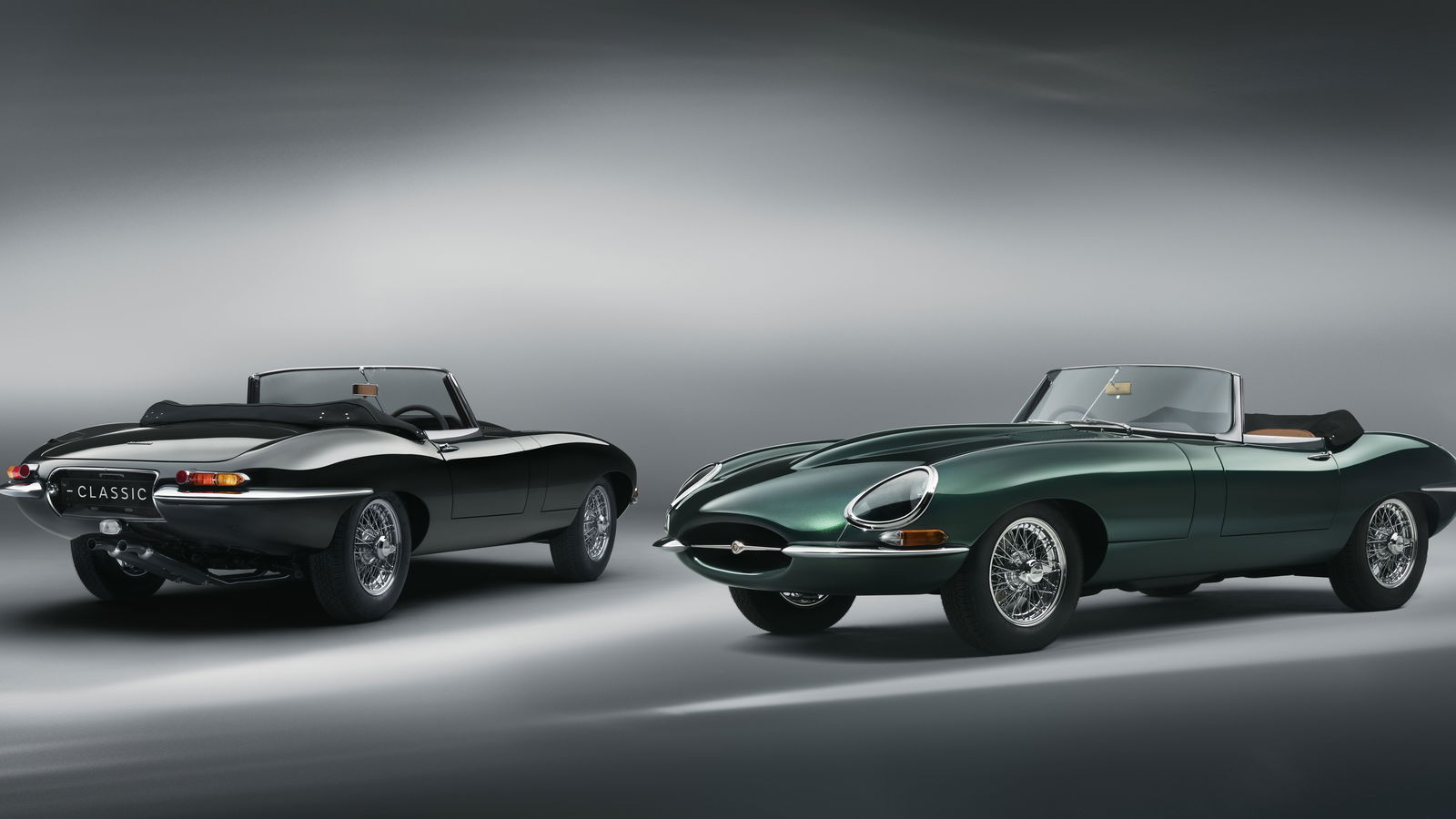 A pair of brand new Jaguar E-Types