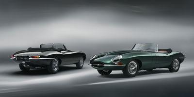 A pair of brand new Jaguar E-Types