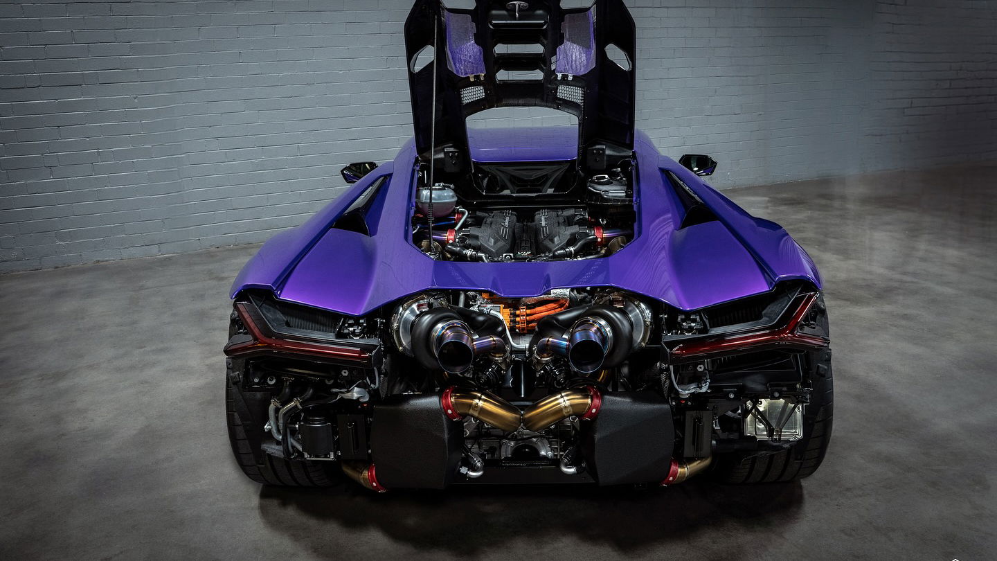 Underground Racing twin-turbo Lamborghini Revuelto - rear