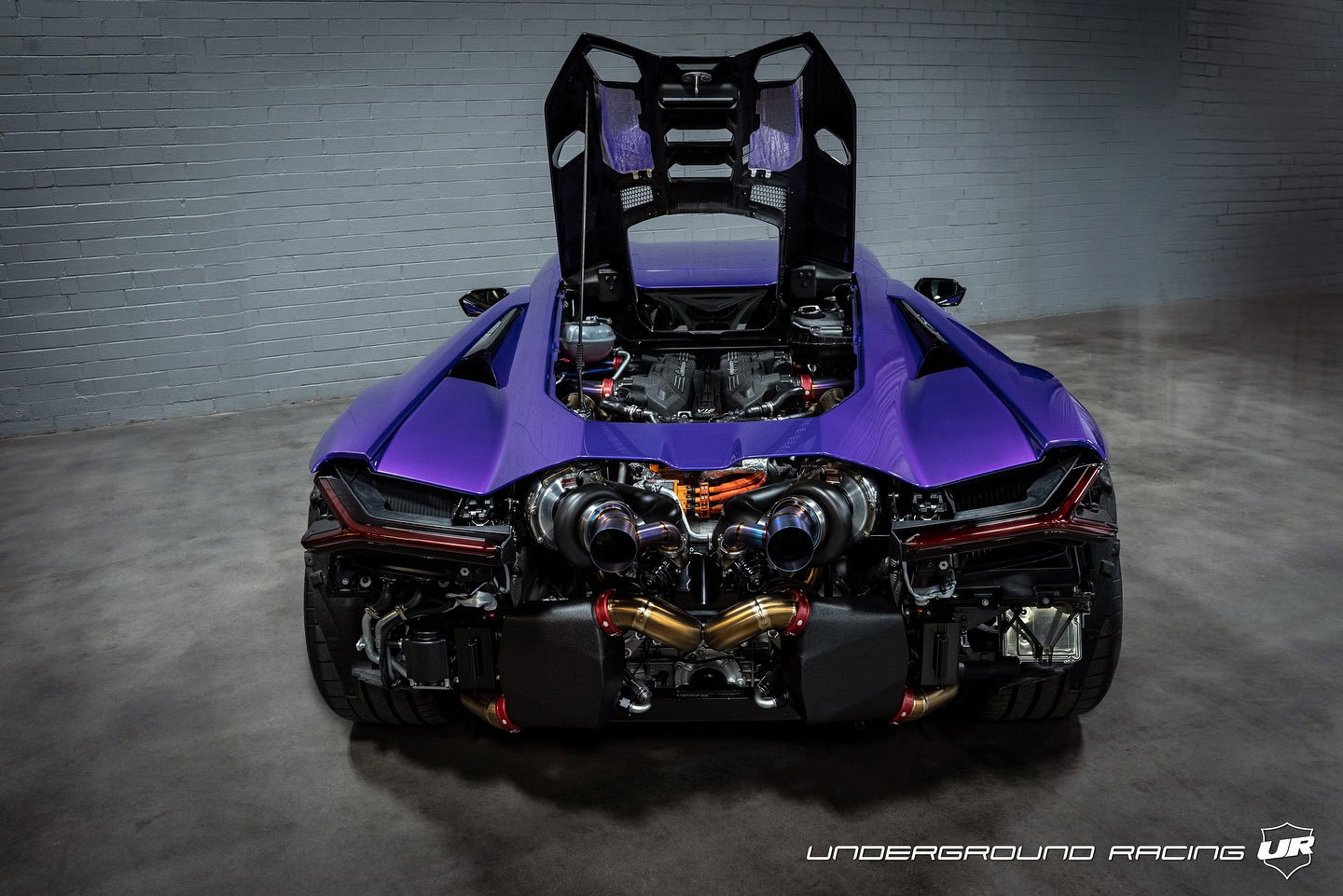 Underground Racing twin-turbo Lamborghini Revuelto - rear