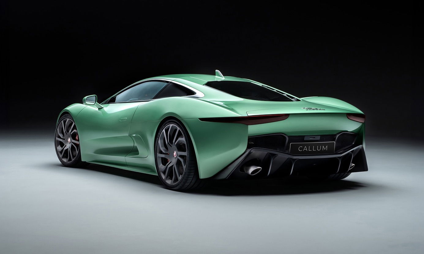 Road-legal Jaguar C-X75 - rear