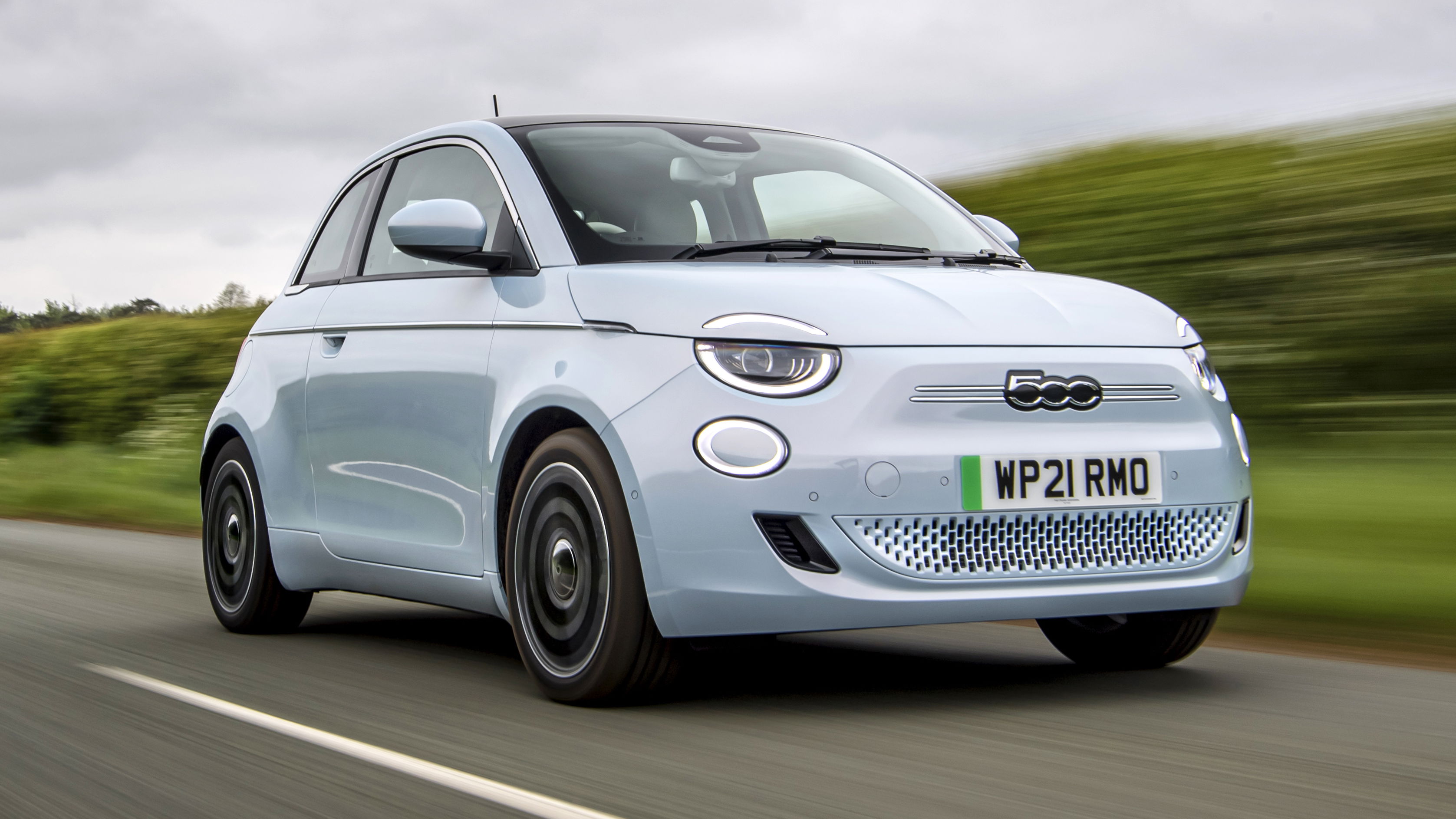 Fiat 500e - front