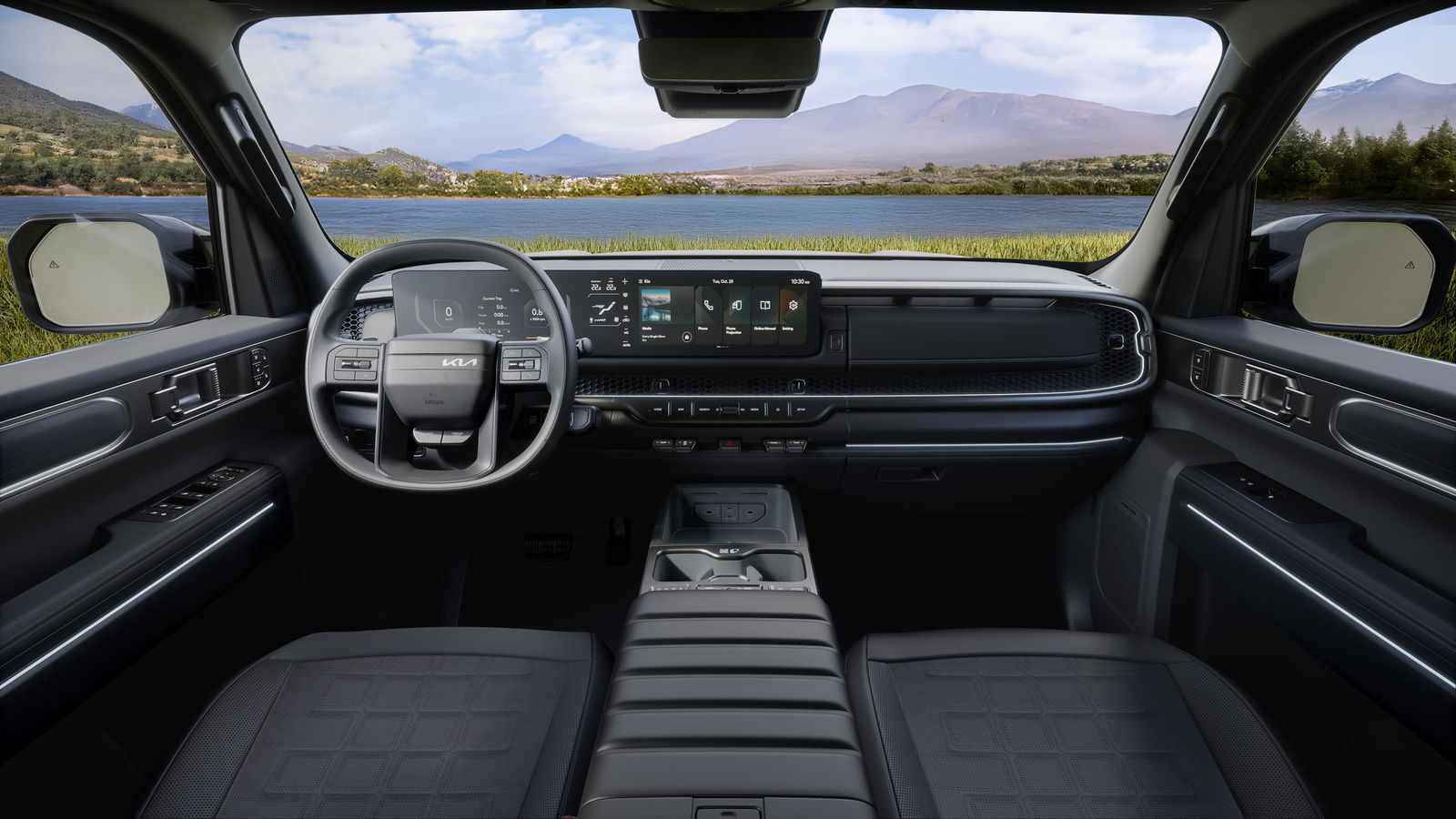Kia Tasman - interior