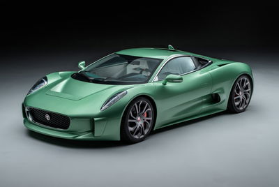 Road-legal Jaguar C-X75 - front