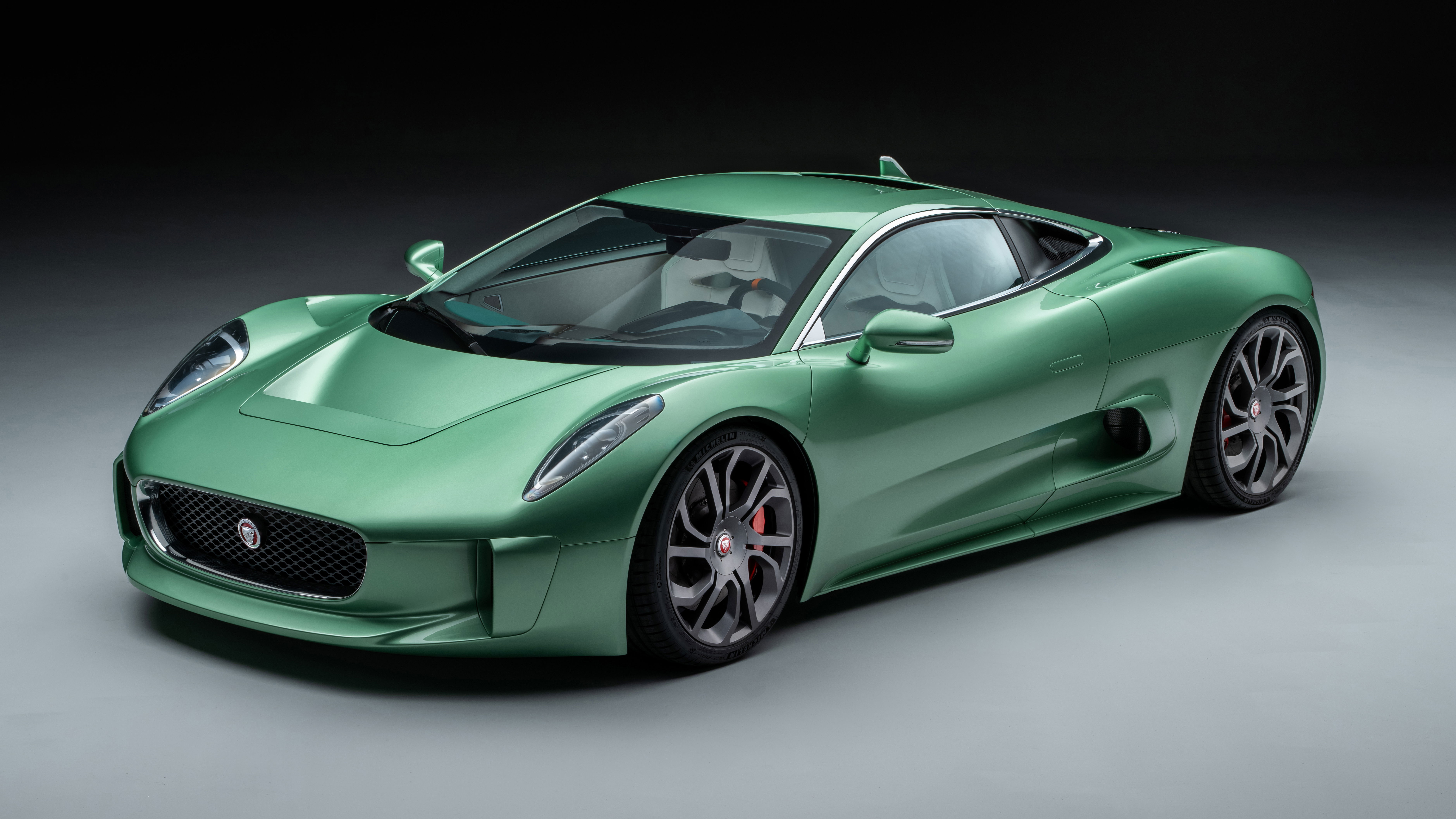 Road-legal Jaguar C-X75 - front