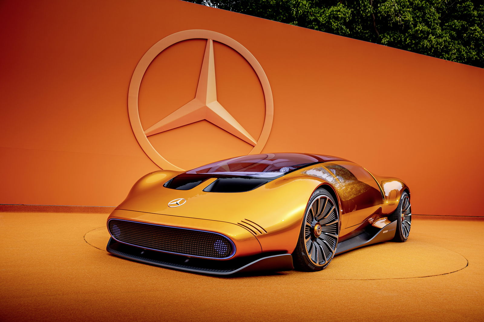 The Vision One-Eleven concept supposedly previews an upcoming EV supercar
