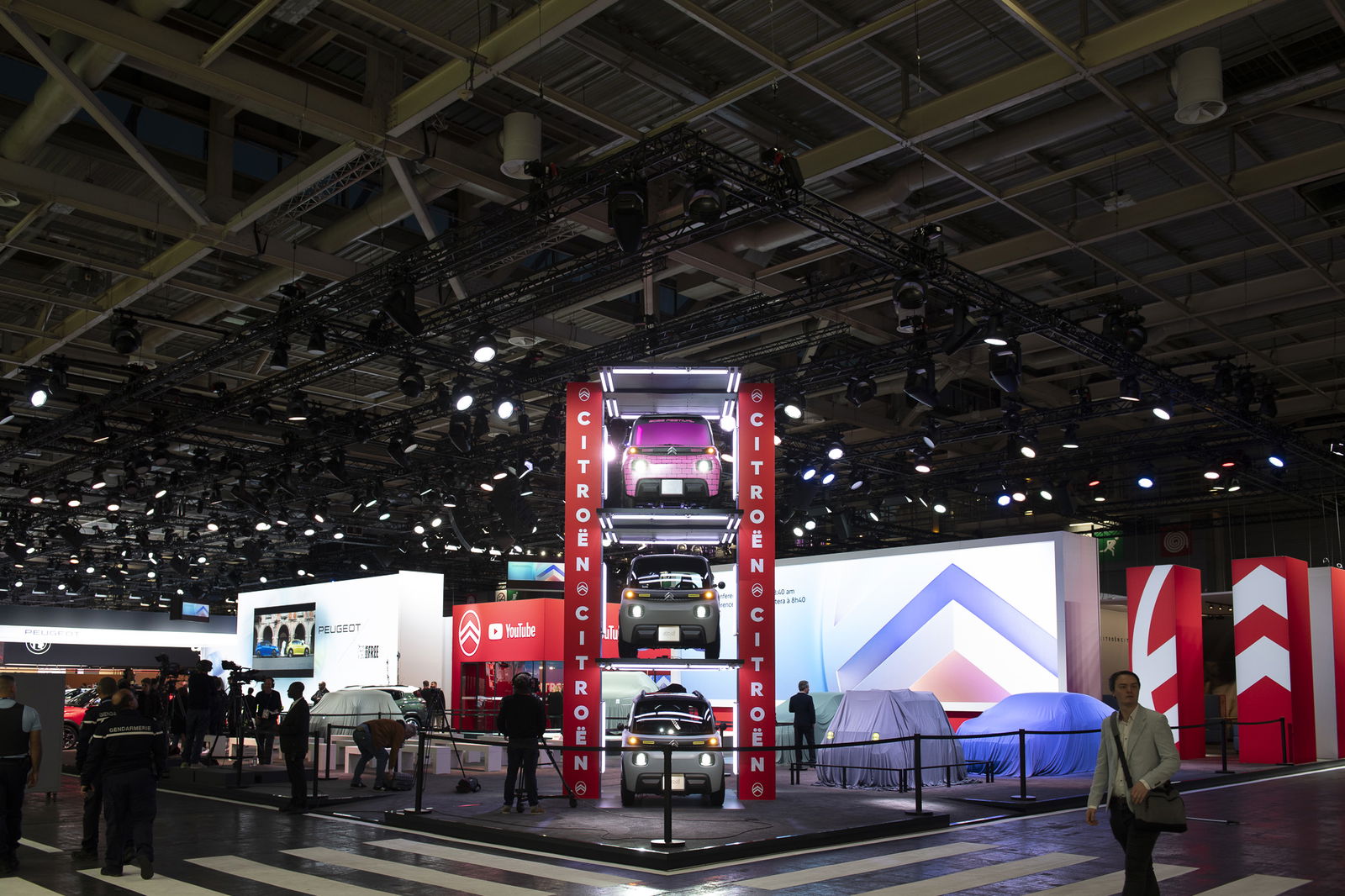 Citroen's 2024 Paris Motor Show stand