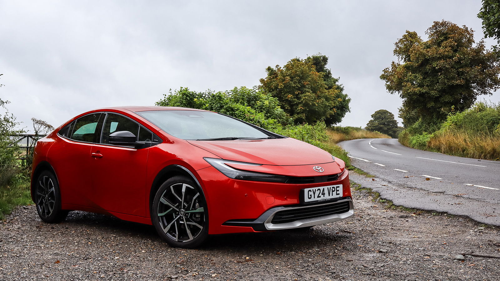 2024 Toyota Prius, front 3/4