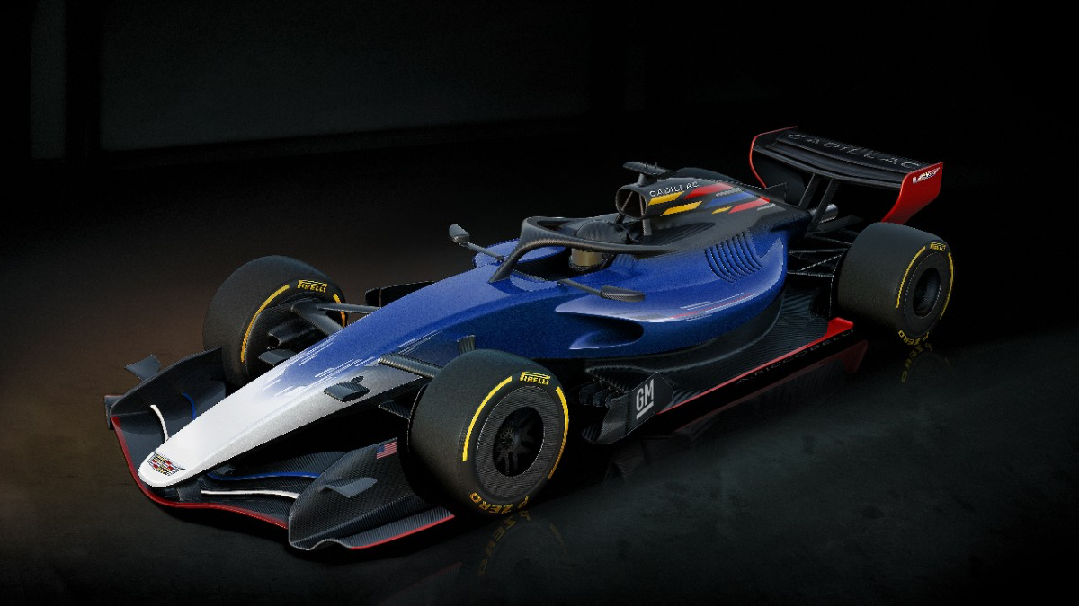 Cadillac F1 Car Render | © General Motors