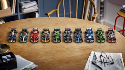 Lego Speed Champions F1, full line-up