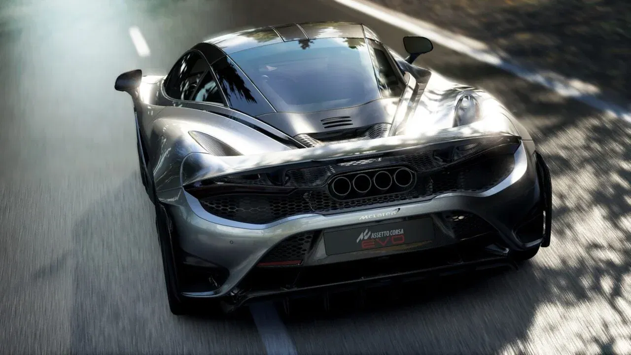 McLaren 765LT in AC Evo