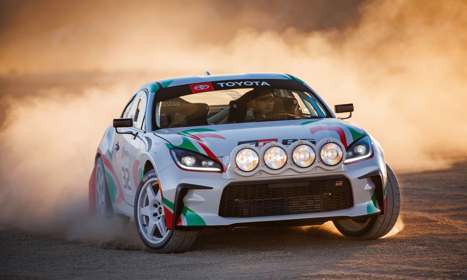 Toyota GR86 Rally Legacy - front