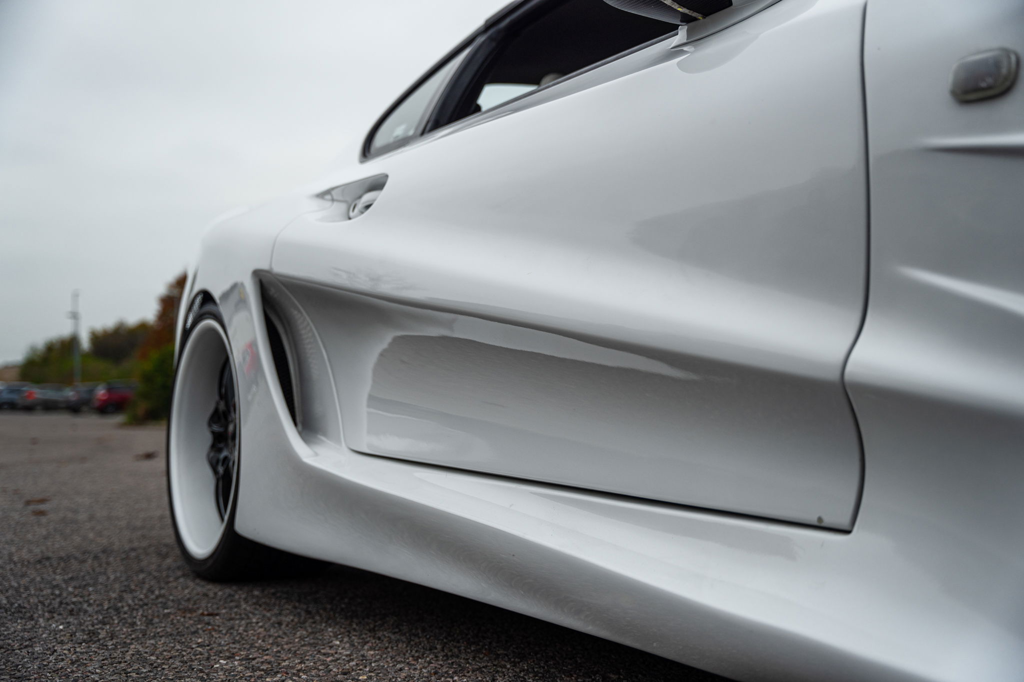 Abflug widebody Toyota Supra - side detail