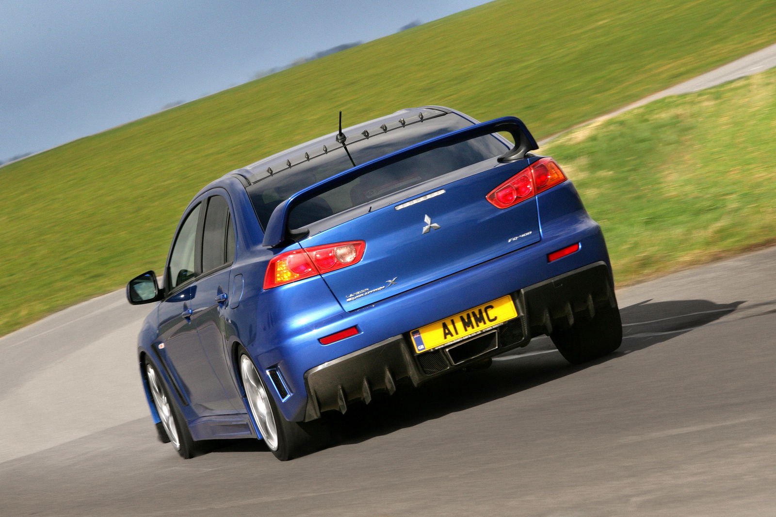 Mitsubishi Lancer Evolution X, rear