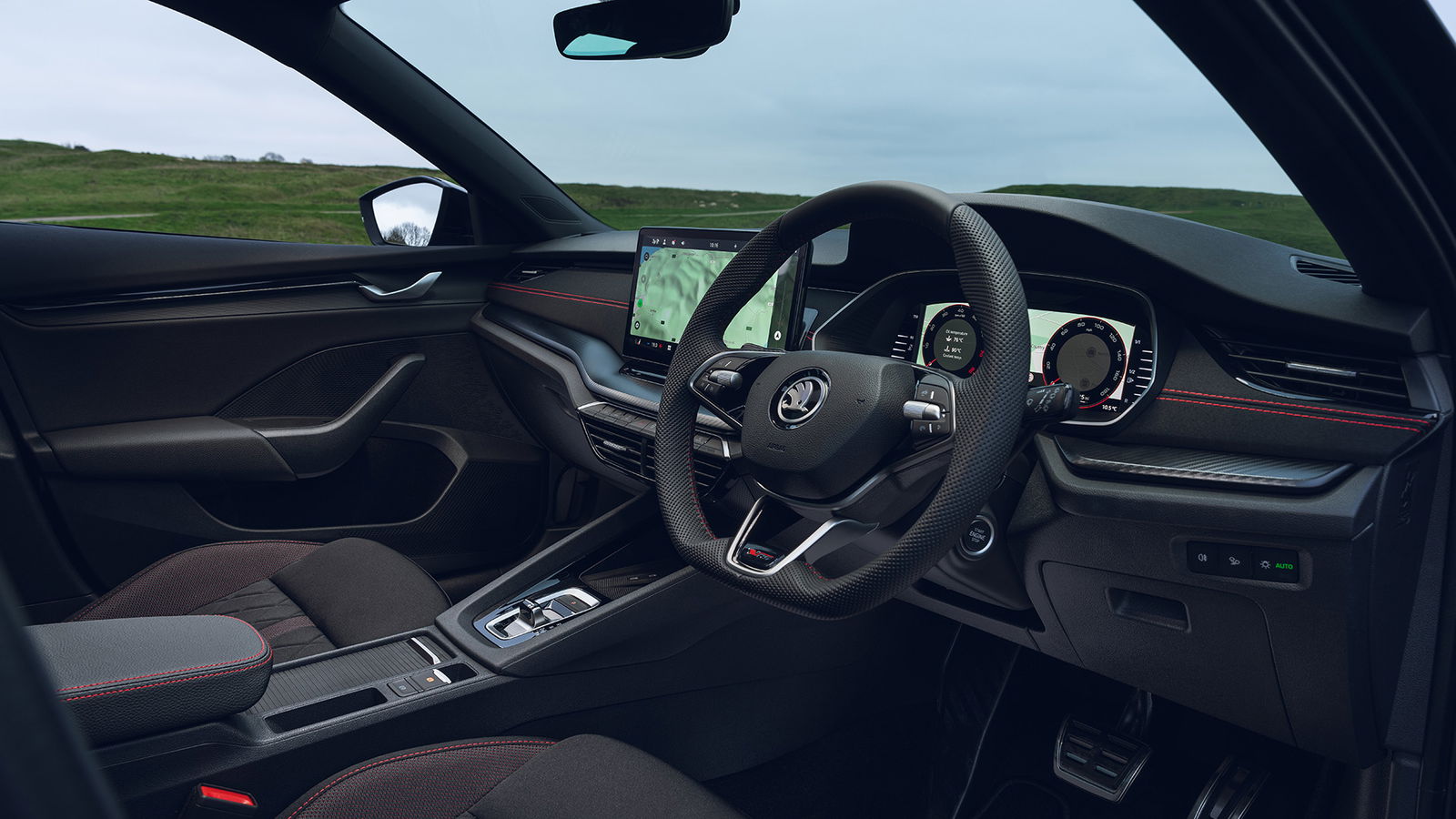 2024 Skoda Octavia vRS, interior