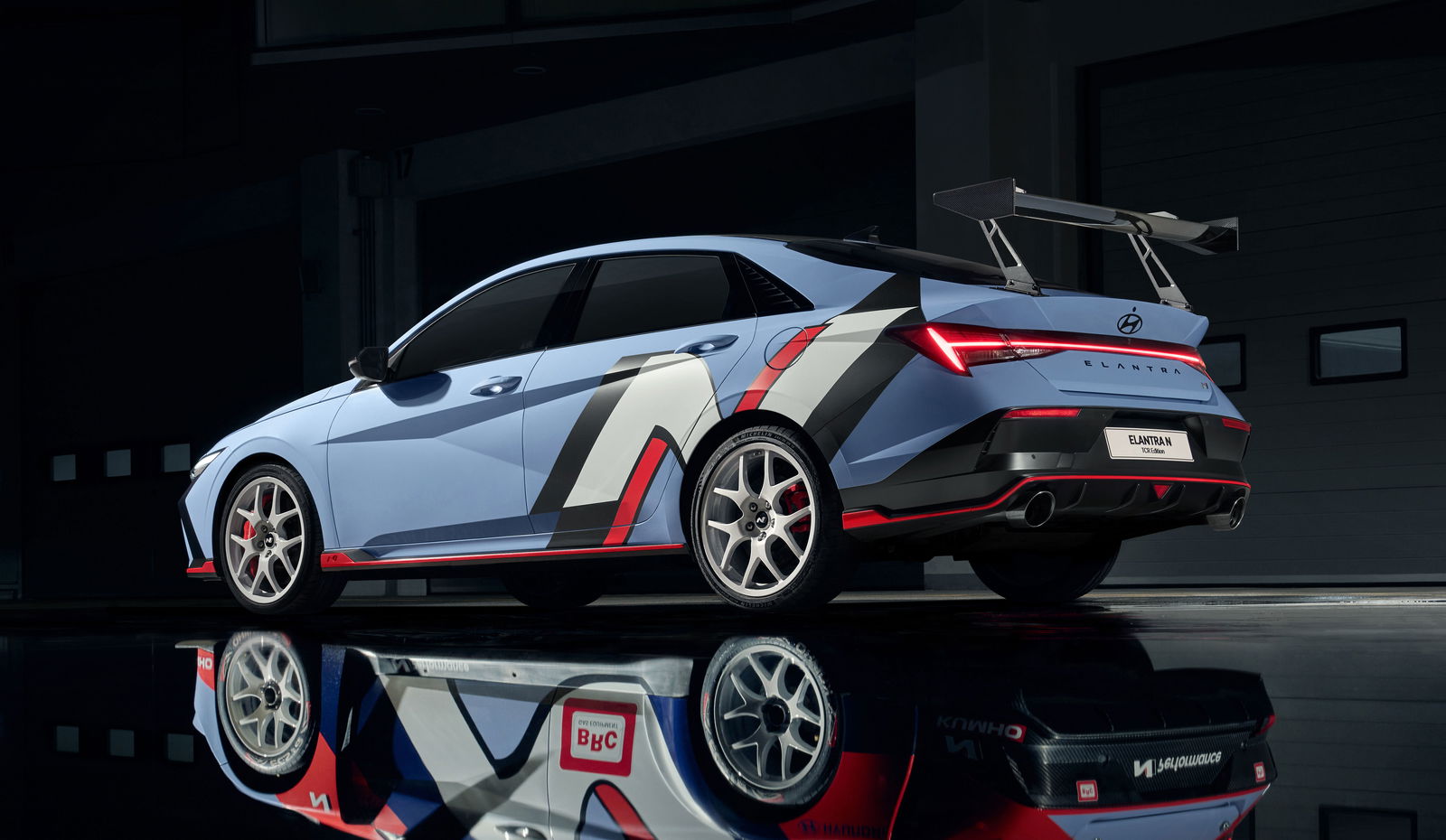 Hyundai Elantra N TCR Edition - rear