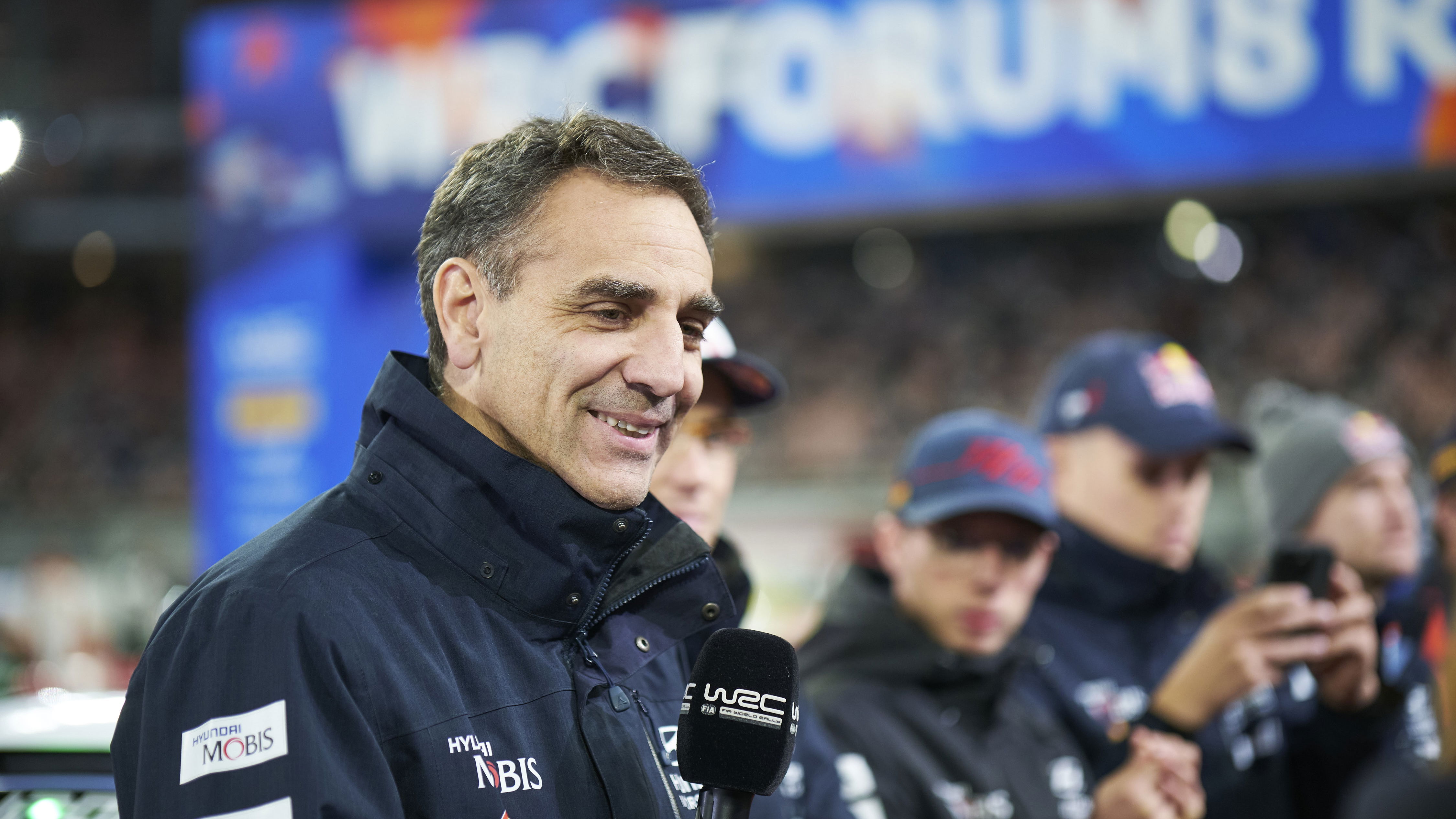 Cyril Abiteboul at Rally Japan 2024