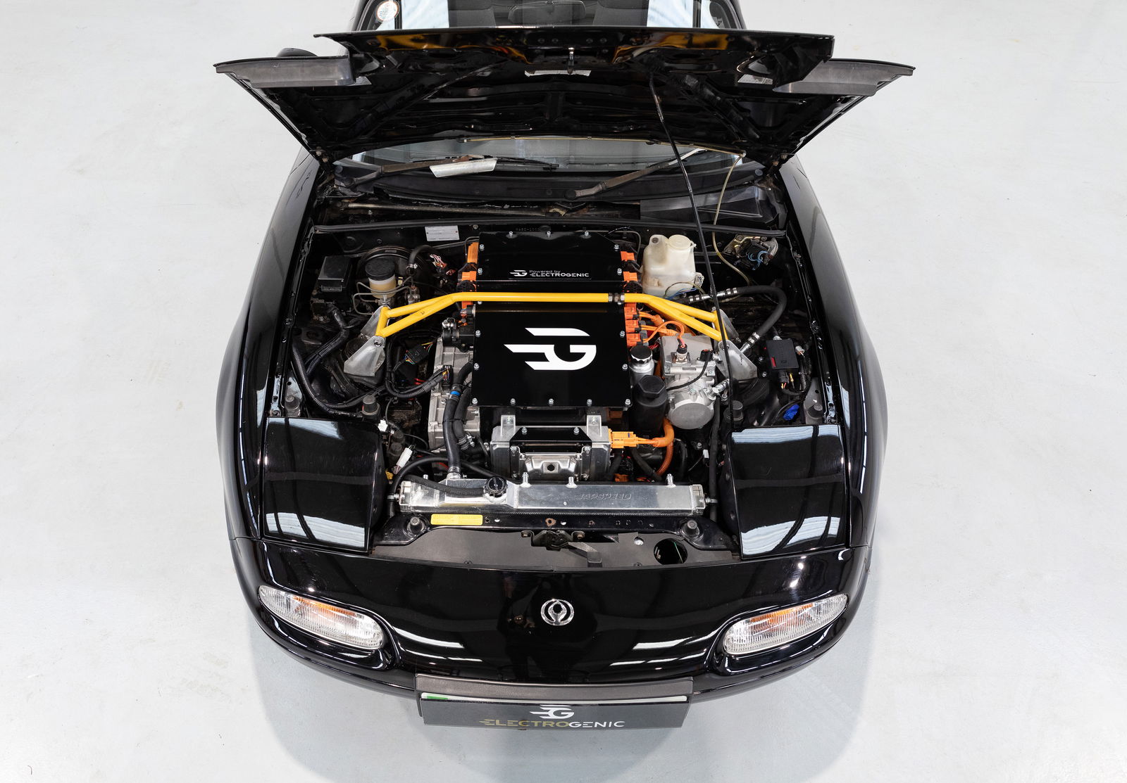 Electrogenic Mazda MX-5 - engine bay