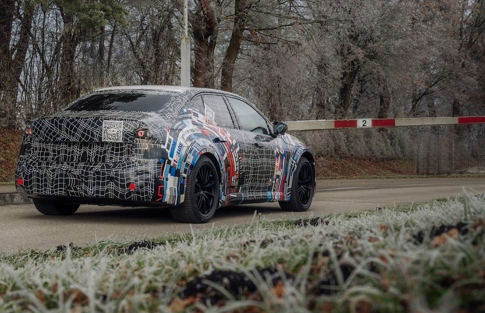 BMW M EV prototype - rear