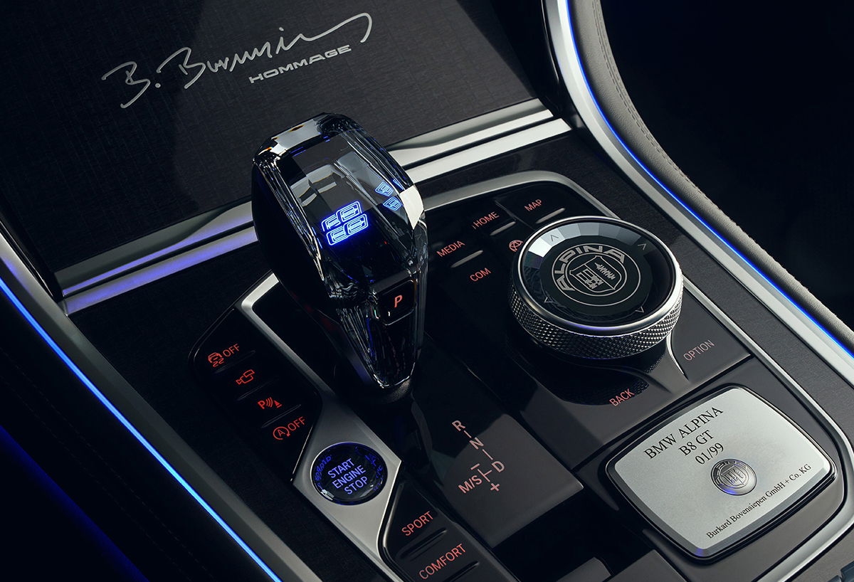 Alpina B8 GT - interior detail