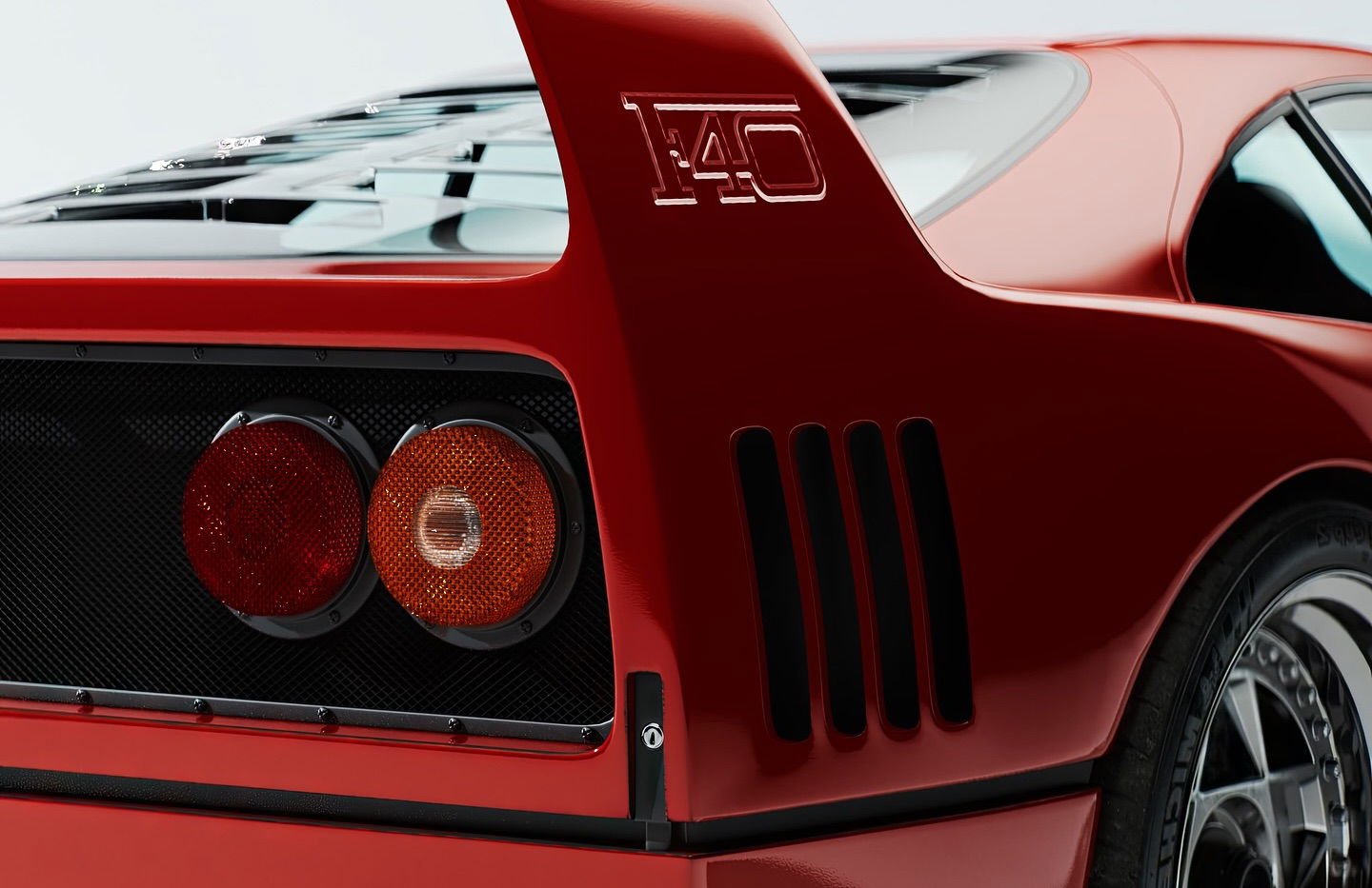 Officine Fioravanti Ferrari F40 - rear detail