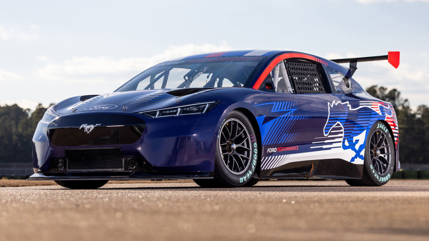 Ford Mustang Mach-E NASCAR prototype - front