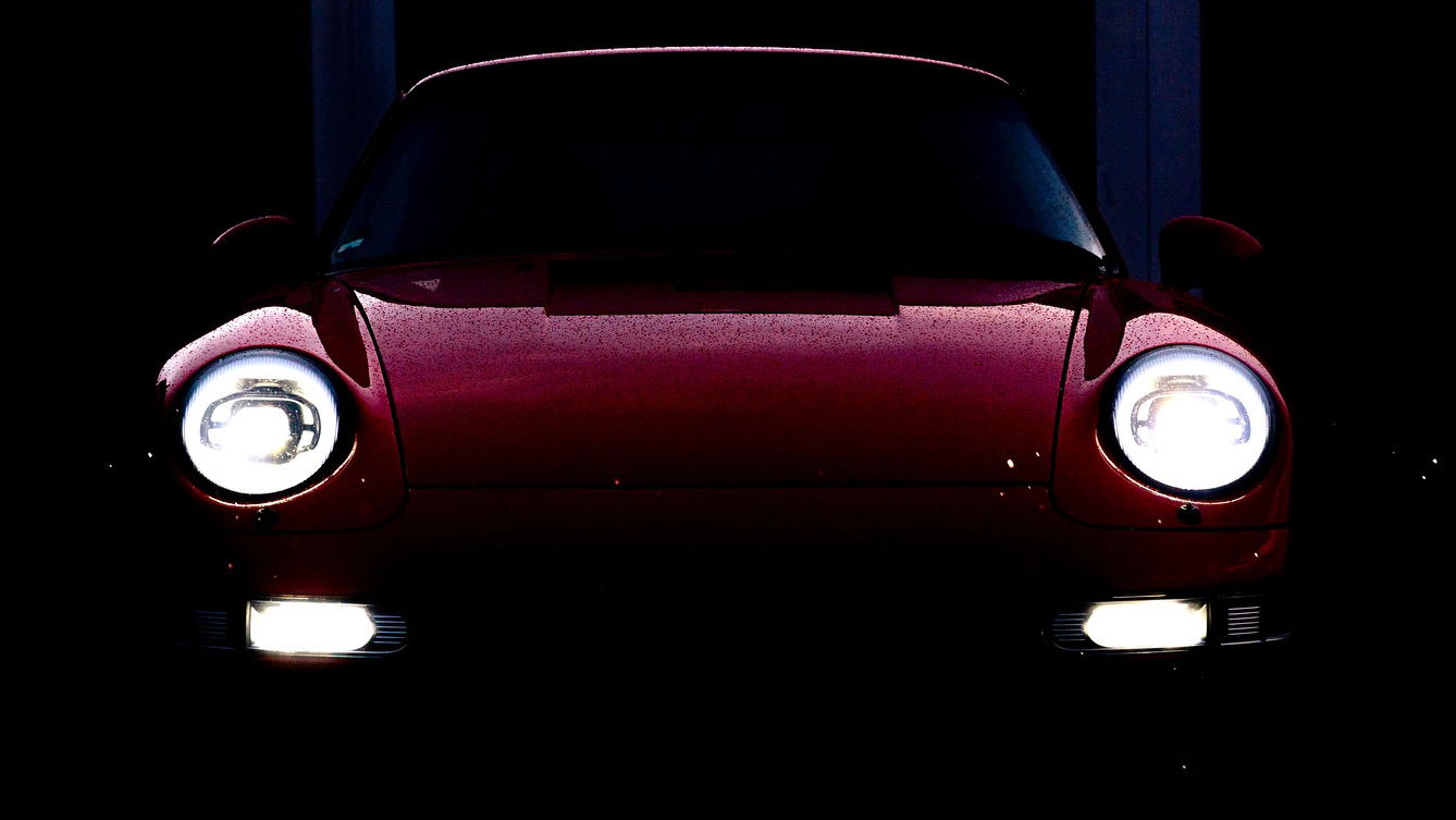 Ruf 993 light conversion - front