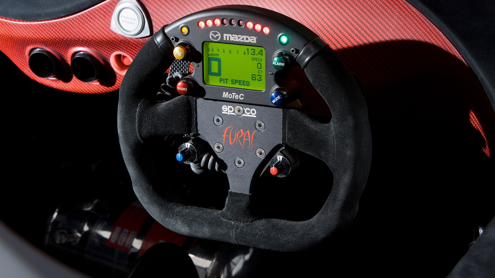 Mazda Furai, steering wheel