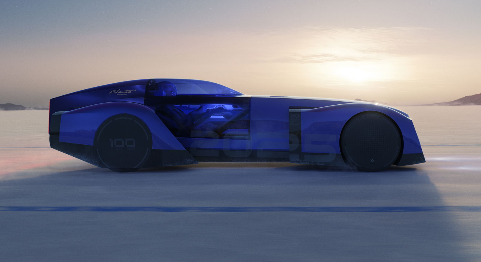 Renault Filante Record 2025 - side