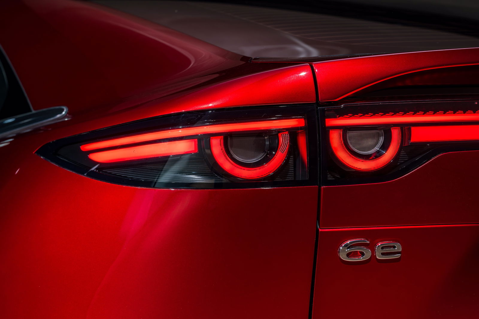 Mazda 6e - rear detail