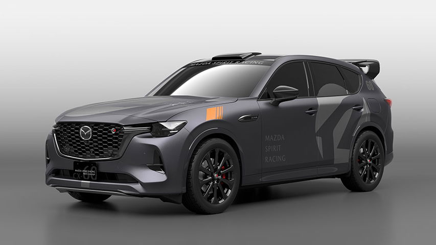 Mazda CX-60 Rally concept - front