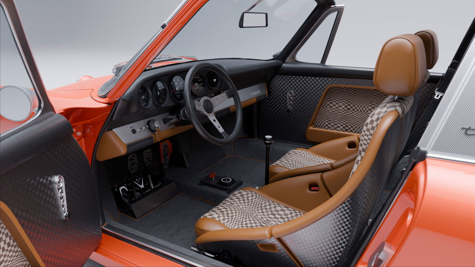 Kamm 912c Targa - interior