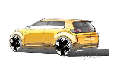 VW ID.Every1 sketch - rear