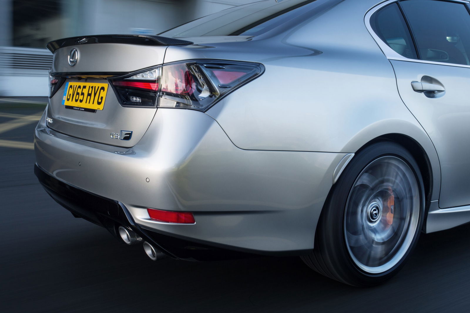 Lexus GS F - rear detail