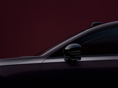 Volvo ES90 teaser - side detail