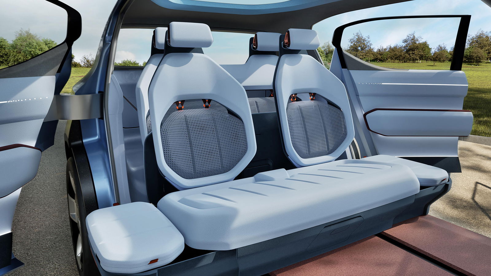 Kia Concept EV2, seats