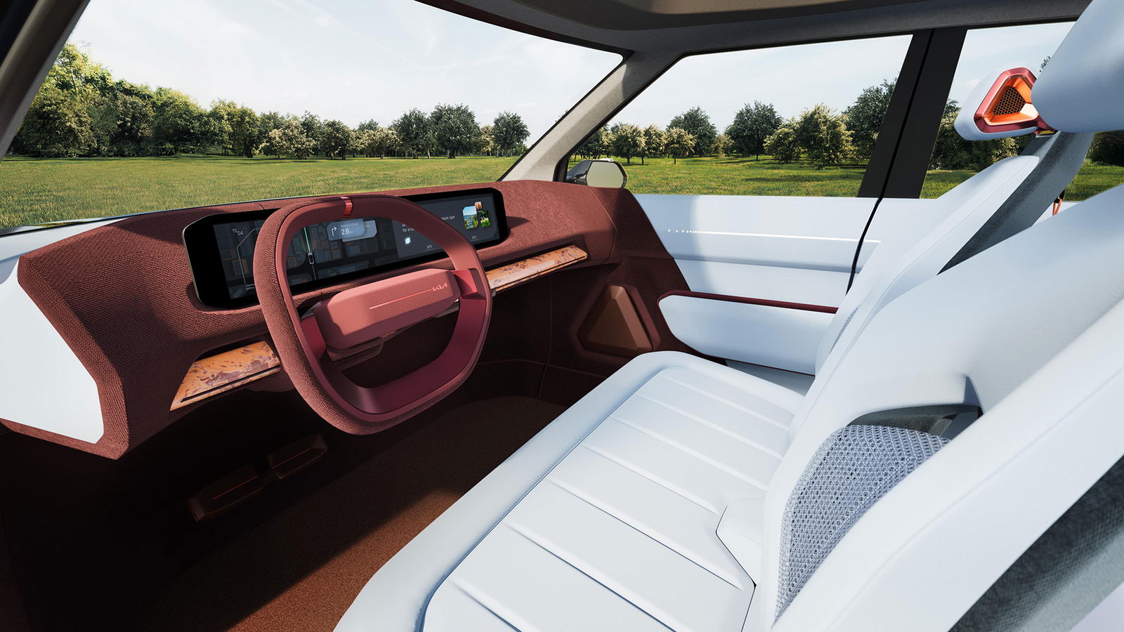 Kia Concept EV2, interior