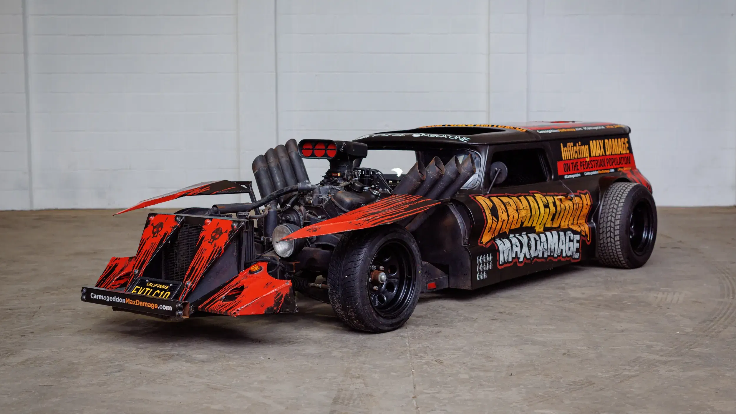 Custom Carmageddon Chevrolet C10 - front