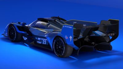 Aston Martin Valkyrie AMR-LMH - rear, IMSA livery