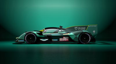 Aston Martin Valkyrie AMR-LMH - side, WEC livery